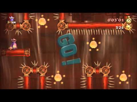 (WR) Rayman Legends Daily Challenge 17/1/16 - The Dojo - 544 & 708 lums (solo/solo co-op)