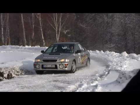 Radwański A. - Subaru Impreaza - Wyścig samochodowy Wielopole Skrzyńskie - Sośnice 2010-02-21