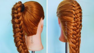 ✨ Summer Ponytail Hairstyle 2025 | Easy, Trendy & Heat-Proof Look ✨