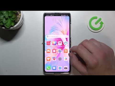 How to Remove or Restore Message Icon on HUAWEI P50 Pocket | Adding or Deleting Home Screen Icons