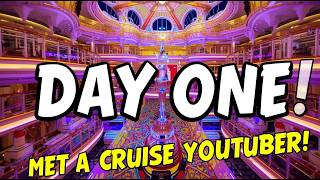 Comic Con the Cruise Day 1! | I Met My Favorite Cruise YouTuber Onboard