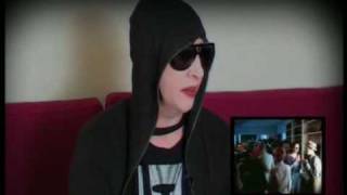 Marilyn Manson  Talks About :- Tainted Love 2009