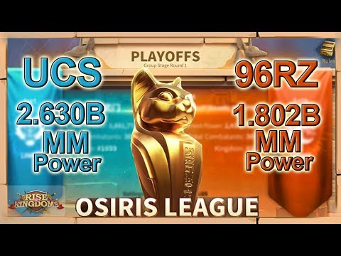 Osiris League Group Stage: UCS #1002 vs 96RZ #1096
