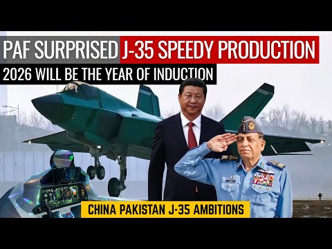 PAF Surprised by J-35 Speedy Production | 2026 Will Be The Year of Induction | Defence Outpost