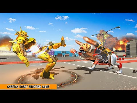 Cheetah Robot Car Transform Game || 3D Unity Best Cheetah Robot Game