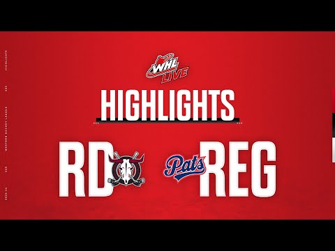 Red Deer Rebels at Regina Pats 10/13 | WHL Highlights 2023-24