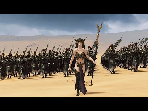 10 Gallows Giant Vs 4,000 Black Guard | Total War Warhammer 3 | Cinematic