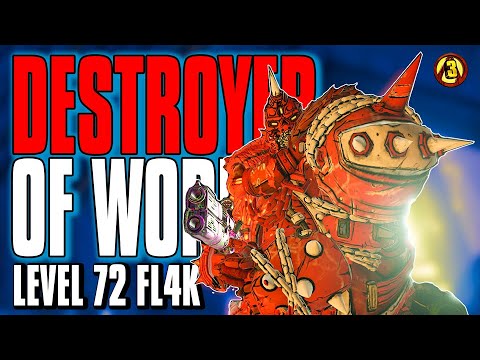 Borderlands 3 | DESTROYER OF WORLDS FL4K BUILD | Level 72 Mayhem 10