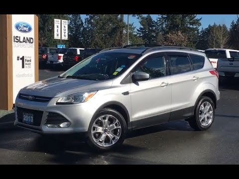 2013 Ford Escape SE W/Leather, Moonroof, NAV, AWD Review| Island Ford