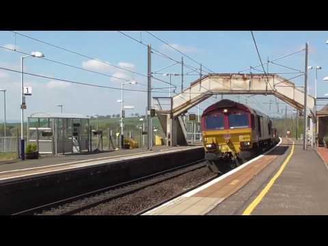 66084: 6E30 13:32 Dalzell to Tees Yard | Carluke (09/05/17)