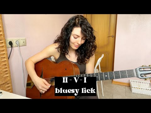 Lu Golovina - bluesy lick to spice up your solo🌶️