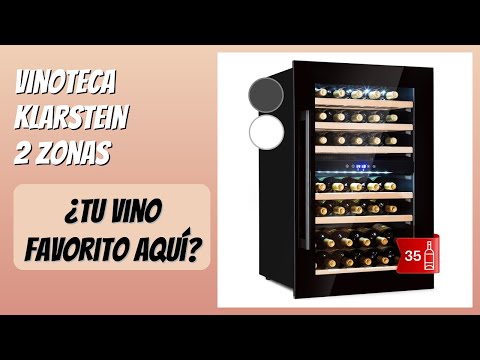 RESEÑA (2025) : Vinoteca Klarstein 2 Zonas. DETALLES ESENZIALES