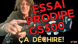 Video thumbnail for Essai Prodipe GS300 - Thierry Pontet - guitare shop N°40 by THIERRY PONTET - GUITARE CHALLENGE