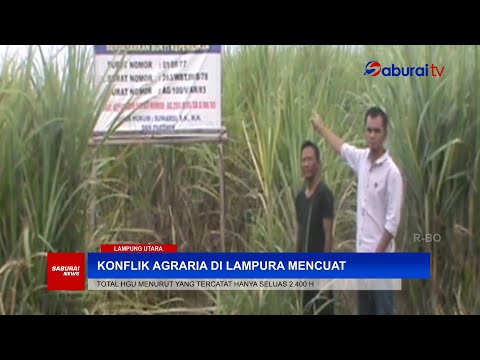 Konflik Agraria Di Lampura Mencuat, Rapat Internal Di Gelar 