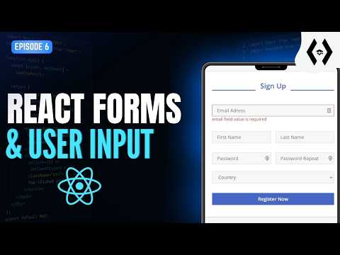 React Forms User Input Learn React 6