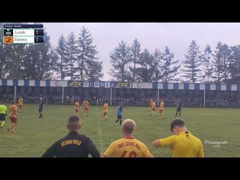 Lotnik Turbia - Kotowa Wola bramki w 2 połowie