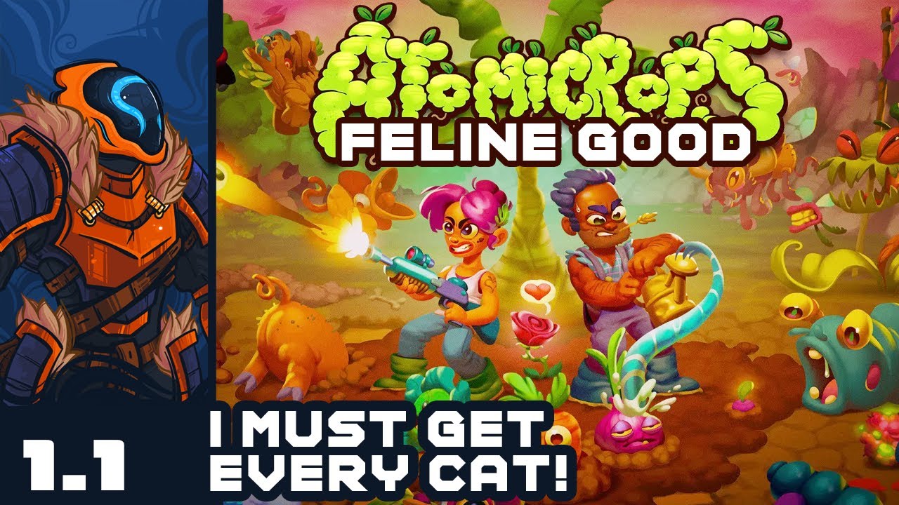 Atomicrops: Feline Good trailer cover