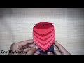 How to make Heart shape waterfall card |Tutorial|DIY|EASY