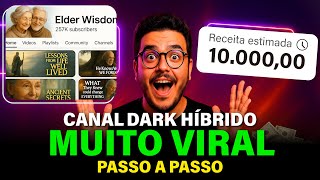 Encontrei um Canal Dark Viralizado e vou ensinar como você pode fazer! (Trabalhar com internet)