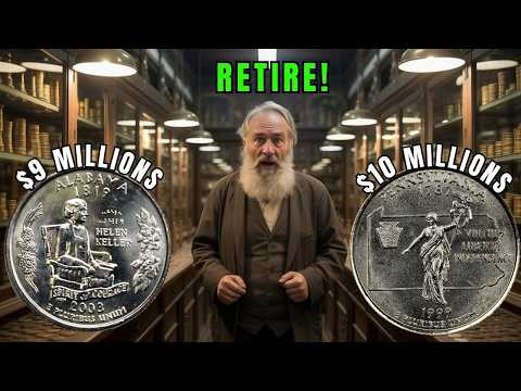 Retire if You find Super Rare Silver Quarter Dollar Coins Worth Big Money!