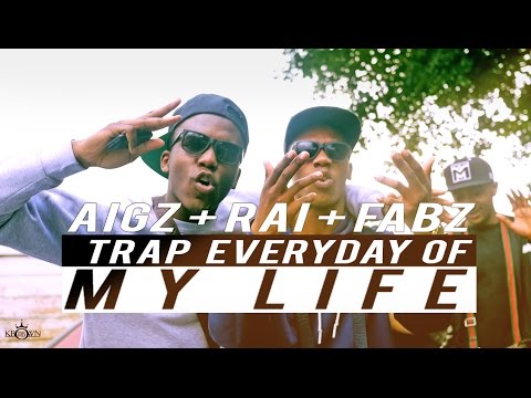 Aigz x Raii x Fabzy - Trap Everyday Of My Life [Music Video] (4K) | KrownMedia