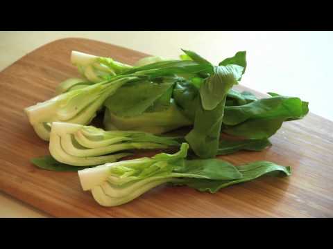 Pan Asian - Egg Noodle Soup with Chicken and Bok Choy