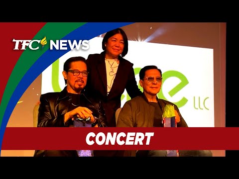 Christopher de Leon, Tirso Cruz III serenade fans in Red Deer concert TFC News Alberta, Canada