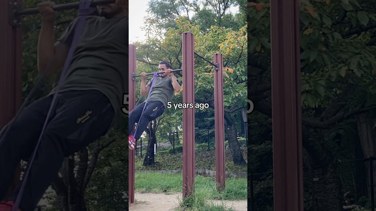 【あの日から】継続は力なり｜５years later #カリステニクス #モチベーション #マッスルアップ #継続は力なり