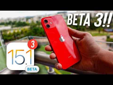 iOS 15.1 Beta 3 - What to expect ? (PREVIEW)