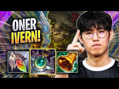 ONER SHOWTIME WITH IVERN! - T1 Oner Plays Ivern JUNGLE vs Rek'sai! | Season 2023