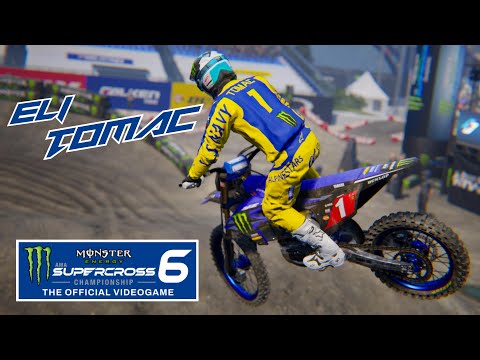 Supercross 6 - Eli Tomac - Military Appreciation Night - Rd 6 - 450 SX Heat 1