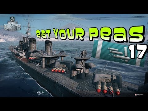Shimakaze - Eat your Peas 17 Torpedo Hits || World of Warships