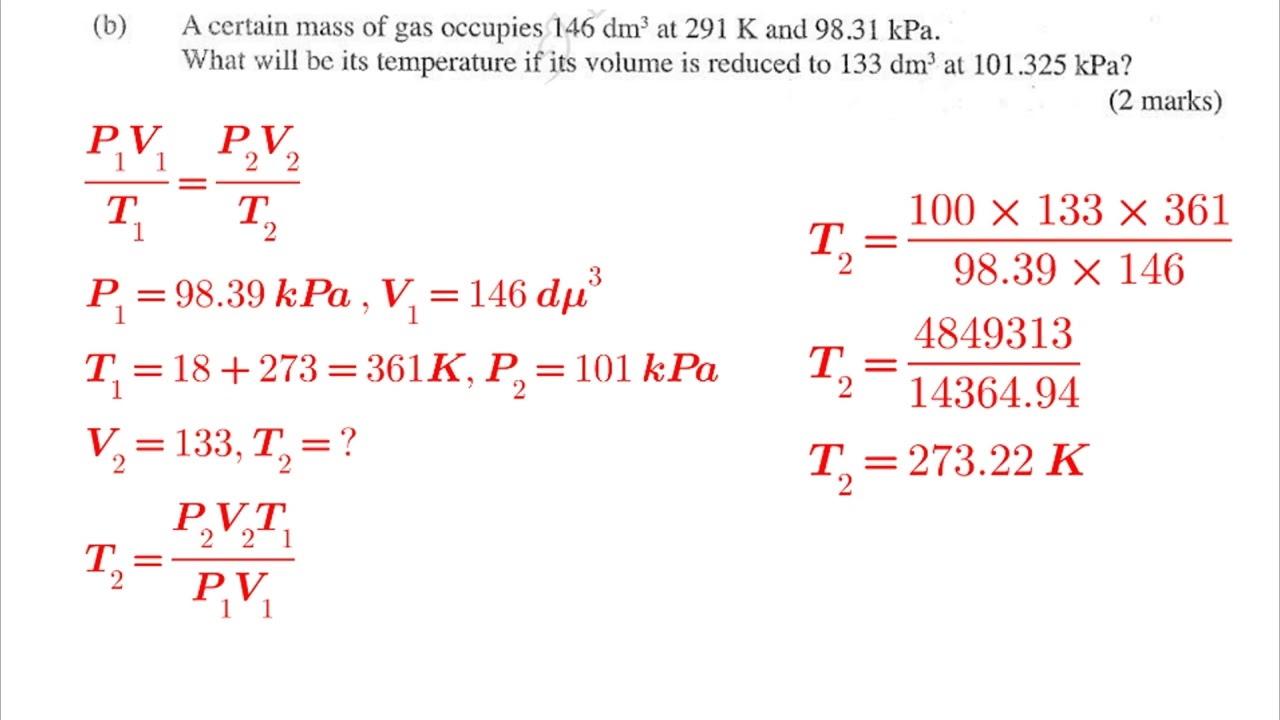 Chemistry revision #questions and answers #KCSE 2013 marking scheme #important questions