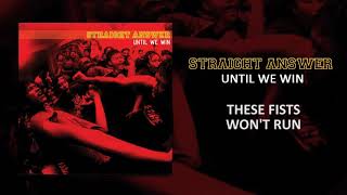 Download lagu Straight Answer - These Fists Won't Run mp3
