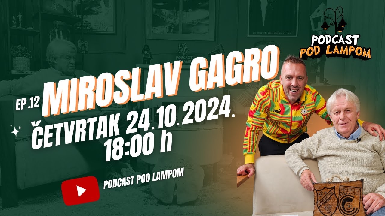 Podcast Pod Lampom - ep.12 - Miroslav Gagro