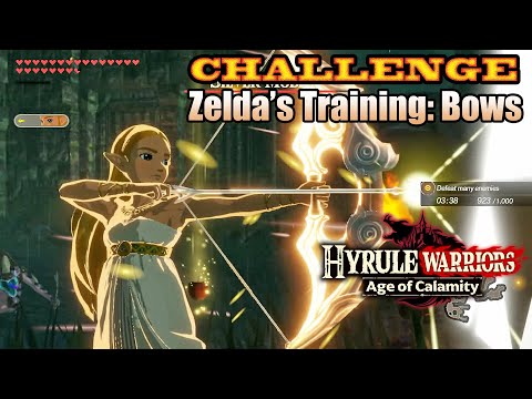 Hyrule Warriors: Age of Calamity - Zelda's Training: Bows Challenge (in 7:29)