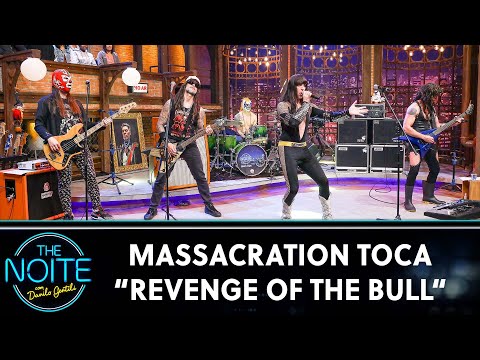 Massacration toca "Revenge of the Bull" | The Noite (16/07/24)
