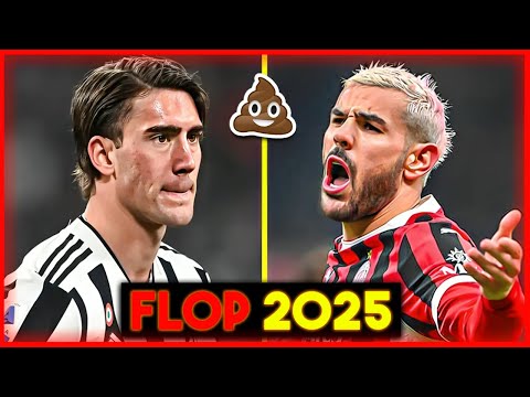TOP 10 GIOCATORI DELUDENTI SERIE A 2024-2025 - (FLOP 10)