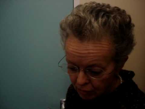 right between the eyes