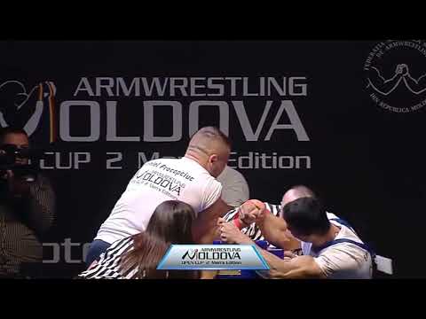 Daniel Procopciuc VS Emil Amirshadyan Moldova open cup 2018 right hand 70 kg