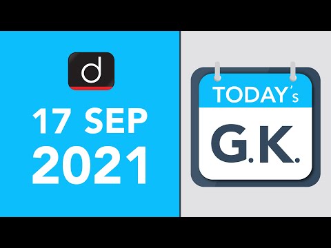 Today's GK - September 17, 2021 | Drishti IAS English