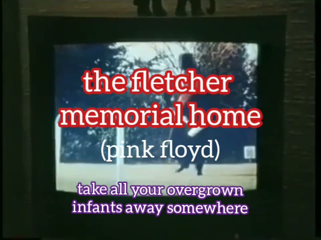 Pink Floyd - The Fletcher Memorial Home Guitar pro tab