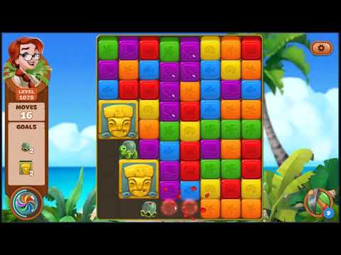 Lost Island Blast Adventure Level 1078 - NO BOOSTERS 🏝️ | SKILLGAMING ✔️