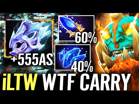 🔥 ILTW Huskar Moonshard +555AS Carry — Aghanim + Shard 100% Slow WTF Burn to Death Dota 2 Pro