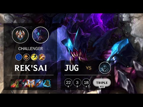 Rek'Sai Jungle vs Karthus - EUW Challenger Patch 10.16