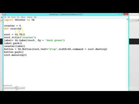 066 Learn Python And Ruby Programming Creating A Counter
