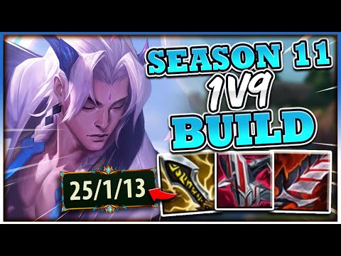 BEST BUILD TO HARD CARRY EVERY SINGLE GAME AS YONE (1V9 EVERY GAME) - League of Legends