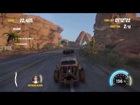 FlatOut 4: Total Insanity - FLATOUT MODE - DESERT OUTSKIRTS CARNAGE