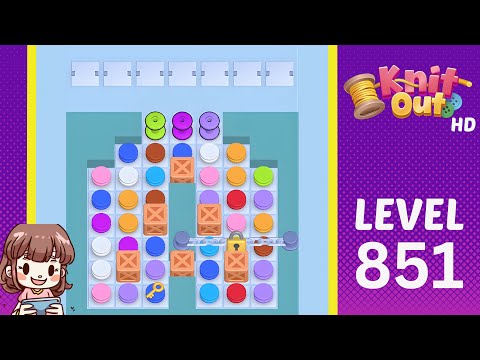 Knit Out Level 851 Solution Walkthrough