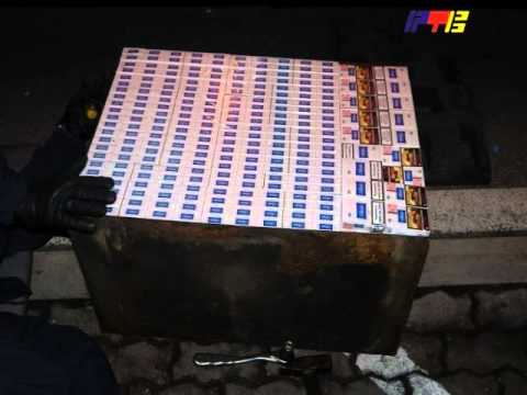 RTV Vranje   Uprava Carina sverc cigareta 16 12 2013